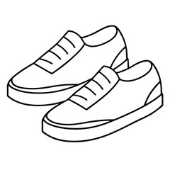 sport shoes isolated on white background