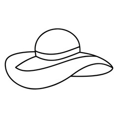 hat vector illustration