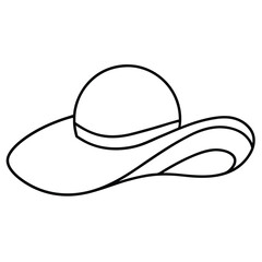 cowboy hat vector illustration