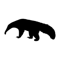 Find the best anteater silhouette vector image for your next project download now anteater art