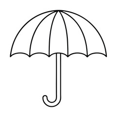 umbrella isolated on white background