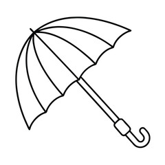 umbrella isolated on white background