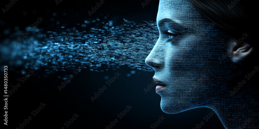 Wall mural exploring science policy and ethics in digital identity formation a futuristic perspective on techno