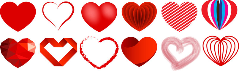 Herz Sammlung - heart collection