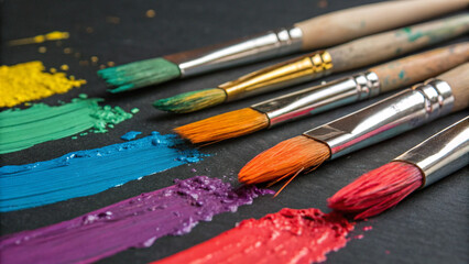Fototapeta premium Paintbrushes