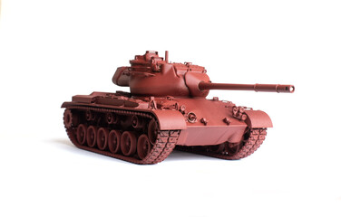 Scale model of old vehicle
