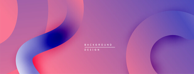 Abstract fluid shapes, vibrant colors blend. Modern design, smooth gradients create dynamic composition. Background suitable for digital projects.