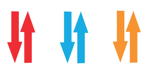 filled arrows icon set. contain flat loop arrows, shuffle, move, return, left arrow, right arrow, backward arrow, turn left, double curve three curved arrows icons in editable format.