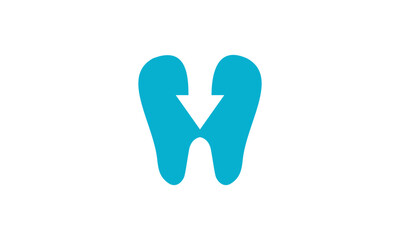 a graphic image with a lower teeth theme, on a white background. vector graphic base.