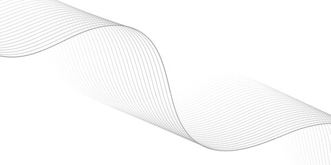 Elegant Abstract Line Movement on Transparent Background – High-Quality Vector Illustration for Use in Tech Startup Branding, Software Interfaces, Innovation Presentations, and Research Publications
