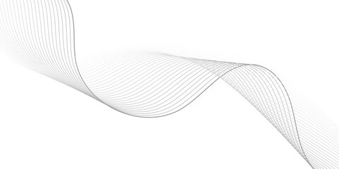 Fototapeta premium Elegant Abstract Line Movement on Transparent Background – High-Quality Vector Illustration for Use in Tech Startup Branding, Software Interfaces, Innovation Presentations, and Research Publications 