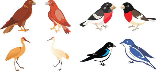   set of kingfisher silhouette line art vector Outdoor adventure solid icons – silhouette style hiking, camping, and nature symbols for explorers: hiking boot, trail sign, water bottle, net, 