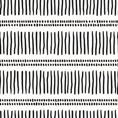 Dotted lines texture Black and white hatching doodle organic shapes. random strokes Fashion retro print design