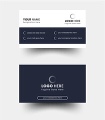 Corporate Business Card, Business card design template, Clean professional business card template, visiting card, business card template. 