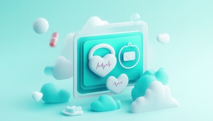 3D Medical Health Care Visualization