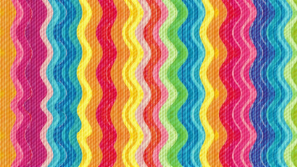 Rainbow Ripple - Arashi Abstract