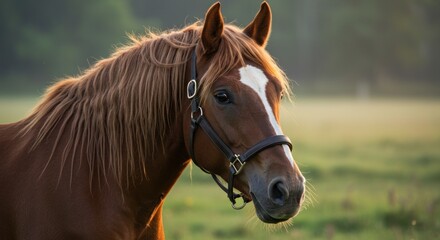 Obraz premium Horse portrait photo