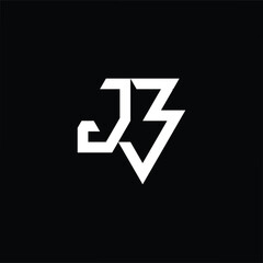 Modern flat style logo featuring J and B monogram. Clean, minimalist design ideal for branding, business identity, and corporate visuals.