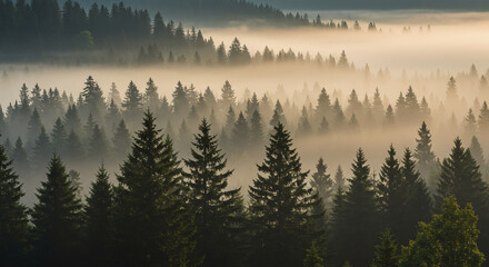 Tranquil Woodland Scene