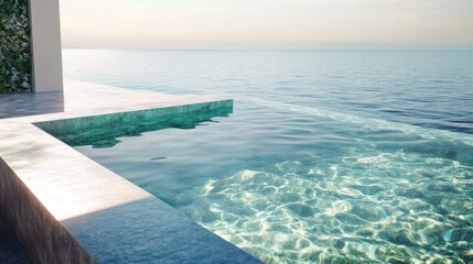 Infinity Pool Overlooking Ocean: Luxury Villa Design