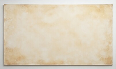 Aged, light beige canvas, muted tones