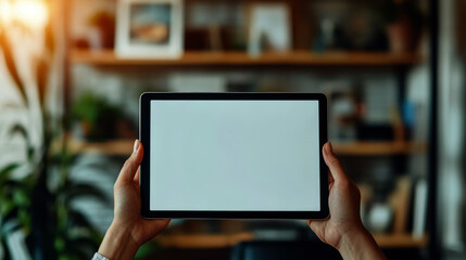 Blank Tablet Screen Mockup Perfect for App  Website Showcase Mockup