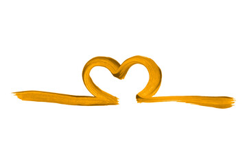 Brush Watercolor brush strokes on transparent background.