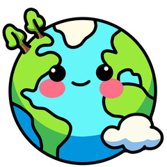 Earth and tree 