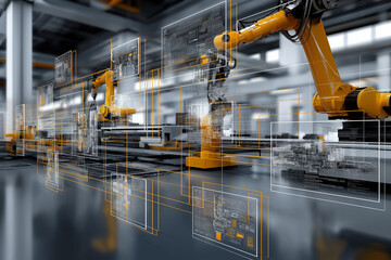 SCADA automation system engineering. Industrial control maintenance. Real-time monitoring engineering. PLC. HMI cybersecurity. Conceptual machine automation workflow