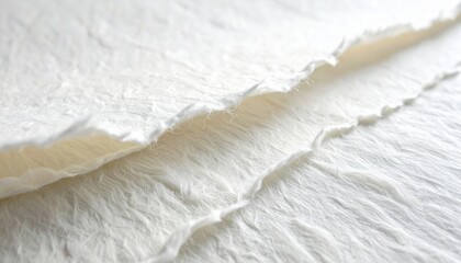 Obraz premium Textile material close-up studio setting photography soft texture white color conceptual fabric design