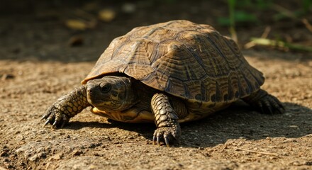 Turtle on ground, photos