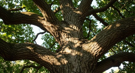 Majestic Tree Trunk and Branches - Photo