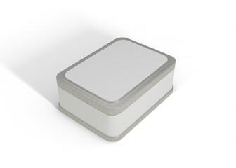 Can Box Mockup for Logo and Label Placement