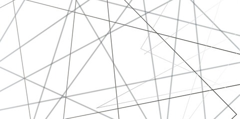 Abstract luxury silver  chaotic curve line in transparent background.