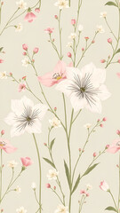 seamless floral background