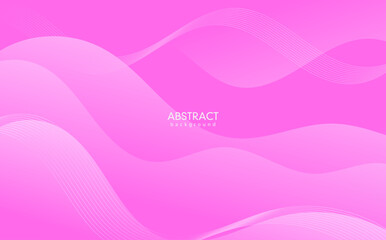 abstract pink background with waves