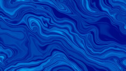Obraz premium Abstract Electric Blue Marble Texture – Vibrant Swirl Background Design