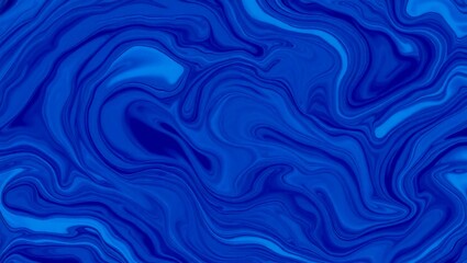 Fototapeta premium Abstract Electric Blue Marble Texture – Vibrant Swirl Background Design