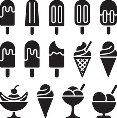 &ldquo;Ice Cream SVG Bundle | Cute Cones, Popsicles & Dessert Clipart for Summer Crafts & Stickers&rdquo;

&ldquo;Sweet Treats Vector Pack | Ice Cream Silhouettes & Doodles for T-Shirts, Menus & Printables&rdquo;

&ldquo;Ice Cream