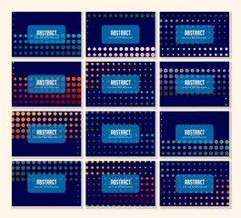 Modern Flat Geometric Background Design