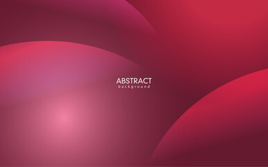 abstract Red background with waves