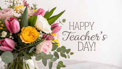 Floral Elegance for Teacher’s Day