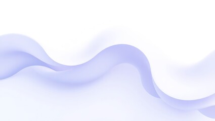 Abstract Light Purple Soft Silk Fabric Waves
