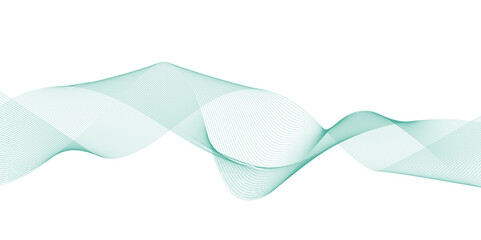 Abstract technology blue curve wavy chaotic line.