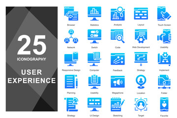 A bundle of design elements for structuring digital content.