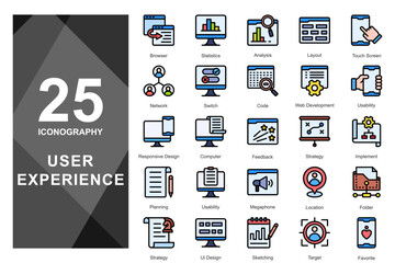 A set of icons highlighting adaptation across devices and platforms.