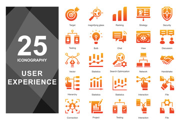 Icons depicting hand gestures, swipes, taps, and other mobile inputs.