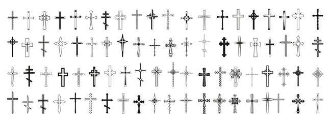 Set of Linear Crosses