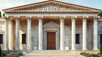 Obraz premium Timeless European Architectural Beauty with Ancient Stonework high resolution photo