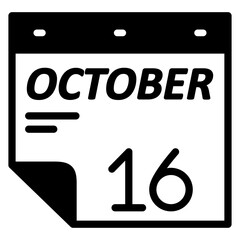 October Icon